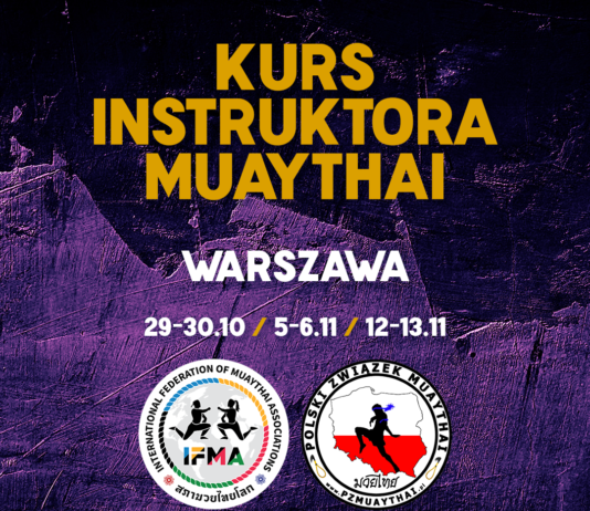 KURS INSTRUKTORA SPORTU MUAYTHAI 2022